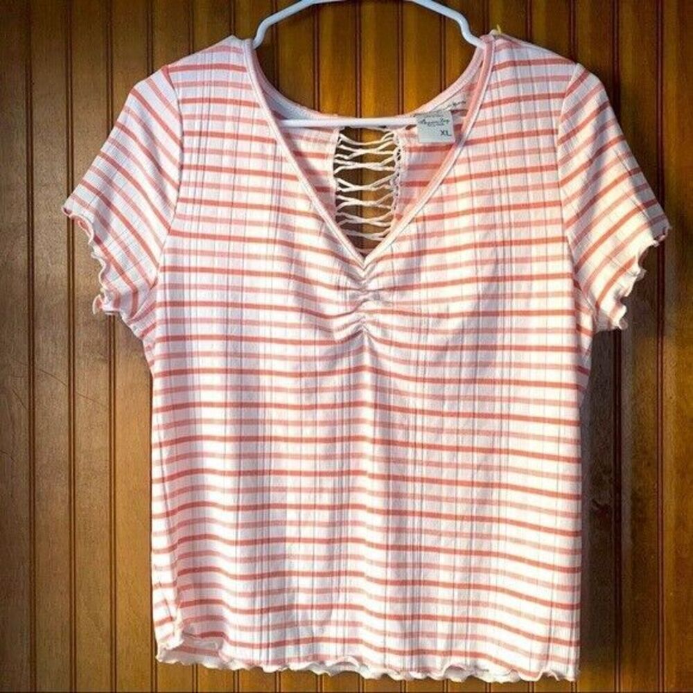 American Rag Cropped Shrunken Tee - Juniors XL